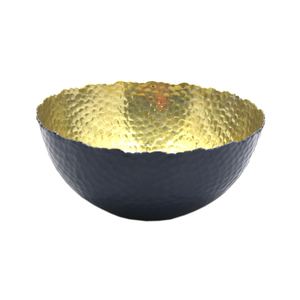 Newly Design Iron Round Shape Food Serving Bowl Blue Finished Kitchen & <b>Tabletop</b> Serving & Decorative Bowls Handmade Bulk - Product Image 3