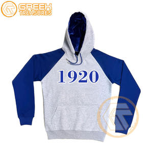 Sudadera con capucha bordada de lana de algodón Zeta Phi Beta personalizada, suéter de alta calidad de la Hermandad de mujeres, ropa griega, sudaderas con capucha más finas - Product Image 4