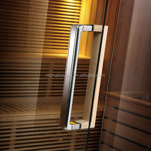 Salas de vapor de madera de fábrica Sauna de lujo para interiores Vapor seco Sala de sauna de 2,4 m para 6 personas - Product Image 3