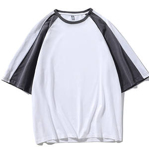 Custom <b>High</b>-quality <b>Men's</b> and Women's Blank T-<b>shirt</b> 100% Cotton Tshirt <b>Collar</b> logo Various T-<b>shirt</b> for <b>men</b> - Product Image 6