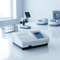 Spectrophotomètres visibles de paillasse 1200V multi-angle avec écran LCD et largeur de bande de 4 nm