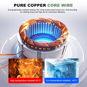 신상품 2000W 수직 풍력 터빈 <span class=keywords><strong>PMG</strong></span> 영구 자석 발전기 <span class=keywords><strong>2KW</strong></span> 풍력 발전기 출력 전압 12V 24V 48V - Product Image 6