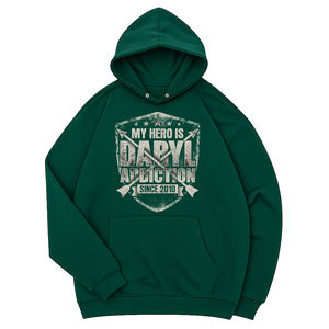 เสื้อฮู้ดดี้โอเวอร์ไซส์ผ้าฝ้ายฟลีซพิมพ์ลายซิลค์สกรีนแบบยั่งยืนสำหรับผู้ชาย ฤดูหนาว ปี 2026 ผลิตโดยผู้ผลิต OEM - Product Image 2