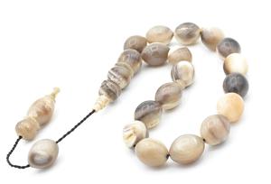 Tasbih de haute qualité en corne de buffle fait à la main, taille personnalisée, perles de prière islamiques pour musulmans, perles de prière polies pour l'Aïd - Product Image 2