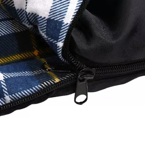 Sacs de couchage en polaire pour 2 personnes, de type enveloppe, super longs, légers, de haute qualité, personnalisables, adaptés à 3 saisons, orientés vers l'exportation - Product Image 2