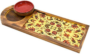 Plateau de service Nature's-Plateau rectangulaire avec bol Tweet pour les fêtes, les restaurants et les hôtels - Product Image 2