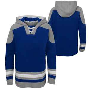 Sudaderas con capucha de hockey de poliéster Unisex Conjuntos de ropa deportiva de invierno con nombre del equipo OEM Estilo uniforme Entrenamiento de hockey sobre hielo Técnica impresa - Product Image 4
