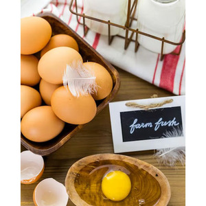 ไข่ไก่แบบมีโต๊ะสำหรับฟาร์มแบบอินทรีย์ไข่สีน้ำตาลและสีขาว - Product Image 2