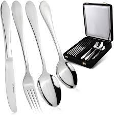 Ensemble de couverts en acier inoxydable avec poignée à nœud, avec poignées de styliste, vente en gros, couverts en métal pour Table de maison et d'hôtel, nouvelle collection - Product Image 6