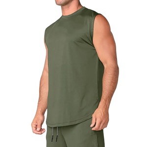 Camiseta sin Mangas Personalizada al por Mayor, Ropa Deportiva Moderna para Gimnasio, Fabricante OEM, Camiseta Deportiva Lisa de Alta Calidad - Product Image 2