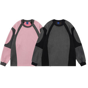 OEM personalizado 2025 American Retro cuello redondo Sudadera con capucha para hombres 100% algodón temporada de otoño diseño de locomotora digital sudaderas para hombres - Product Image 3