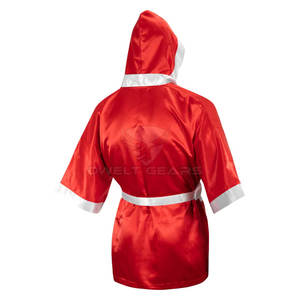 2025 nuevo producto caliente de alta calidad vestido de boxeo hecho en Pakistán 2025 BATA DE BOXEO - Product Image 4