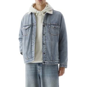 ODM quantité minimale de commande bas vestes japonaises personnalisées pour hommes fabricant de vestes boutonnées en tissu denim brut lisière - Product Image 1