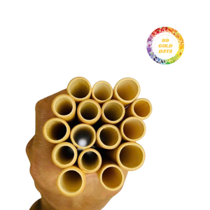 Pajitas de bambú pulidas duraderas con diámetro constante-Suministro a granel de Vietnam con producción mensual confiable - Product Image 3