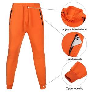 Vente en gros Pantalon de survêtement à capuche pour hommes Ensemble 2 pièces Vêtements d'hiver Ensembles de jogging avec logo de broderie personnalisé Survêtements pour hommes Costumes de survêtement unisexes - Product Image 4