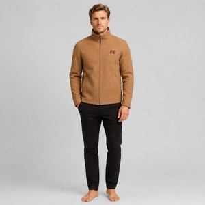 Veste en laine pour homme, tendance, avec tissu doux et chaud, design élégant, coupe confortable, qualité durable et style hivernal. - Product Image 5