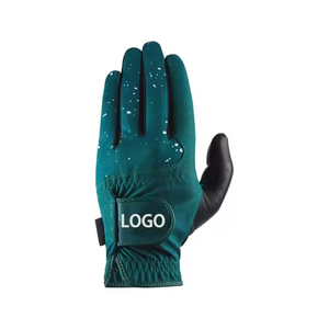 Gants de golf en cuir Cabretta véritable style unique OEM 100% Logo personnalisé Antidérapant Doux Respirant Gants de golf de sport unisexes - Product Image 3