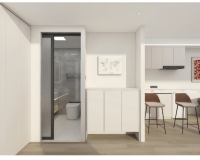 Cabine de type capsule Apple au design moderne pour bureau d'entreprise