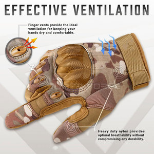 Durable Outdoor Hard Knuckle <b>Gloves</b> For Riding Work And Hand Safety Hard Knuckle <b>Gloves</b> For Motorcycle - Product Image 3