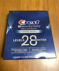 Crest cho <span class=keywords><strong>3D</strong></span> trắng rực rỡ 2-bước Kit sâu sạch đào thơm răng làm trắng gel 4oz chống khoang kem đánh răng - Product Image 3