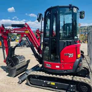 Modèle 2024 Mini-pelles d'occasion Yanmar VIO25 d'origine japonaise Vio35-6 35-6A 35-6B 3,5 tonnes 3 tonnes d'occasion Haute performance - Product Image 1