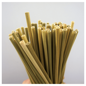 Pailles en herbe naturelle pour boissons au thé à bulles, jus et ensembles de boissons pour l'hôtellerie, fabriquées au Vietnam - Product Image 1