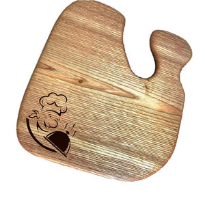 Planche à servir en bois de marbre incrusté de luxe, style pelle à pizza, bloc à découper, bois de manguier durable et pierre naturelle, planche à pâtisserie - Product Image 4