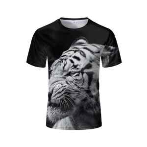 T-shirts pour hommes vente en gros en vrac coton de première qualité décontracté Streetwear hauts à manches courtes directement de l'usine à bas quantité minimale de commande OEM ODM expédition rapide - Product Image 2