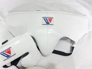 High Quality Genuine Cowhide Leather White Winning Boxing Sparring Set With Open <b>Face</b> Head Guard Customized Winning MI-BS-02 - Product Image 3