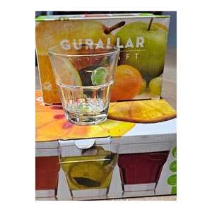 Taza de Vidrio Pequeña con Diseño de Frutas de 145 cc para Servir Café y Té, Taza para Agua - Product Image 1