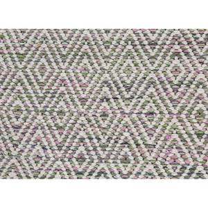 Abrash Adwv-13047 Geometric Pattern Wool & Viscose Flat Weave Pink & Purple <b>Rugs</b> for Home Use - Product Image 3