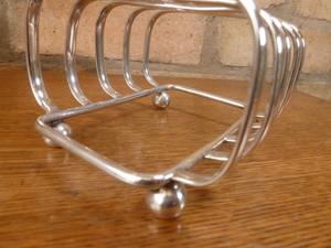 ที่วางขนมปังสีเงินหรูหราสำหรับขนมปังอาหารเช้าอุปกรณ์ครัวที่เก็บของในบ้านและที่วางขนมปังปิ้ง - Product Image 4