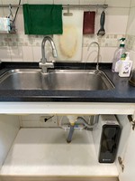 Sistem Filtrasi Air RO Elektrik Tanpa Tangki di Bawah Wastafel, Bersertifikasi CE untuk Rumah-500 GPD, Plastik, Rumah Tangga, Hotel