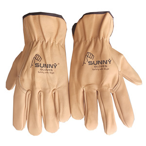 High Quality Garden <b>Driver</b> <b>Gloves</b> Custom Logo Safety Leather Outdoor Work Winter <b>Gloves</b> 2023 - Product Image 5
