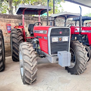 Wholesale Massey Ferguson 385 Diesel Powered 2WD Wheel Tractor with Gearbox PTO Function Loader Field <b>Cultivation</b> Pump Included - Product Image 5