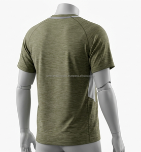 Conjunto de Camisetas de Manga Corta con Apliques Estampados de Alta Calidad, Secado Rápido, Súper Cómodas, Unisex, 100% Poliéster Micro Interlock, 170-180 Gsm - Product Image 2