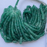 6mm 8mm Naturel Vert Onyx Ombre Gemme À Facettes Heishi Perles Brins En Gros Pierres Semi Précieuses pour La Fabrication De Bijoux En Vrac