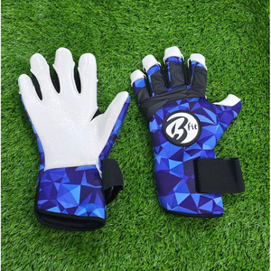 Gants de gardien de but de football respirants à forte adhérence pour hommes Gants de gardien de but en cuir du Pakistan - Product Image 3