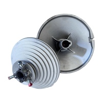 Pièces de quincaillerie pour porte de garage sectionnelle industrielle à levage vertical, tambours de câble VL 11'', en aluminium moulé sous pression, durables, 500 kg, garantie 3 ans