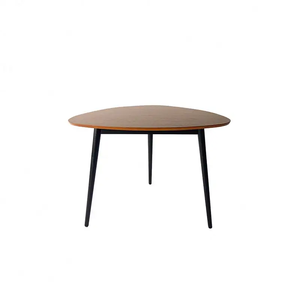 Juego de mesa de comedor de muebles de habitación contemporáneos con diseño de madera - Product Image 1