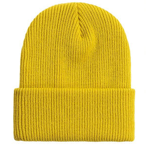 Gorro de Invierno Cálido de Punto Personalizado, Gorro de Pescador de Acrílico con Puño, Gorro de Punto Diario - Product Image 2