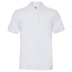 Camiseta Polo de algodón CVC de talla estadounidense y europea, camiseta polo transpirable con estampado de logotipo personalizado y bordado para hombre - Product Image 3