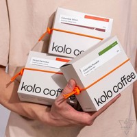 Boîtes postales pliantes imprimées personnalisées de qualité supérieure avec un design unique inspiré de l'ananas orange pour le savon aux pâtes au café et les soins de la peau
