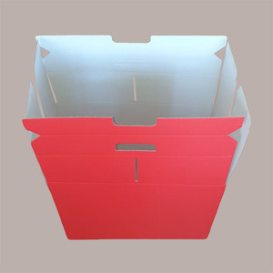 5 uds cajas grandes de almacenamiento de Navidad seda rojo 430x240x345mm soporte de Panettone botella de cartón gráfica maleta caja de regalo de Navidad - Product Image 4