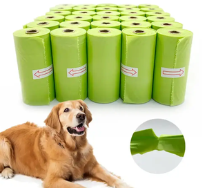 Bolsas de excrementos de perro biodegradables compostables con etiqueta personalizada-bolsas de basura ecológicas 2024 productos degradables del fabricante de Vietnam - Product Image 1