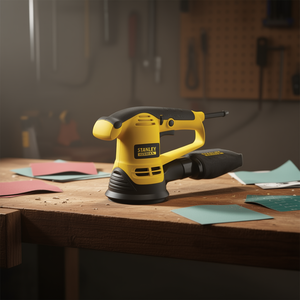 Ponceuses rotatives orbitales Stanley 480W 125 mm pour un ponçage efficace - Product Image 3