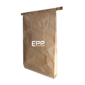 Sac en papier kraft pour l'emballage industriel Sacs en papier kraft laminé pp tissé Sac composite en plastique imperméable à 3 couches en papier kraft - Product Image 1