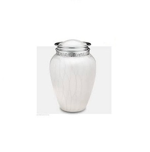 Urne de crémation d'excellente qualité pour cendres humaines, urnes en métal faites sur mesure, qualité du fournisseur, urnes commémoratives de conception fraîche - Product Image 3