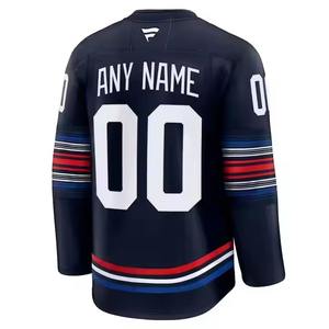 OEM Design personnalisé Logo maillots de hockey sur glace équipe avec impression par sublimation maillots de hockey sur glace avec des tailles personnalisées équipe personnalisée - Product Image 2