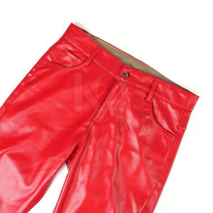 Pantalones de Cuero para Hombre, Elegantes, Premium, Suaves, Ligeros, Transpirables, Duraderos, Cómodos, Casuales, Perfectos para Uso Diario y Streetwear - Product Image 3